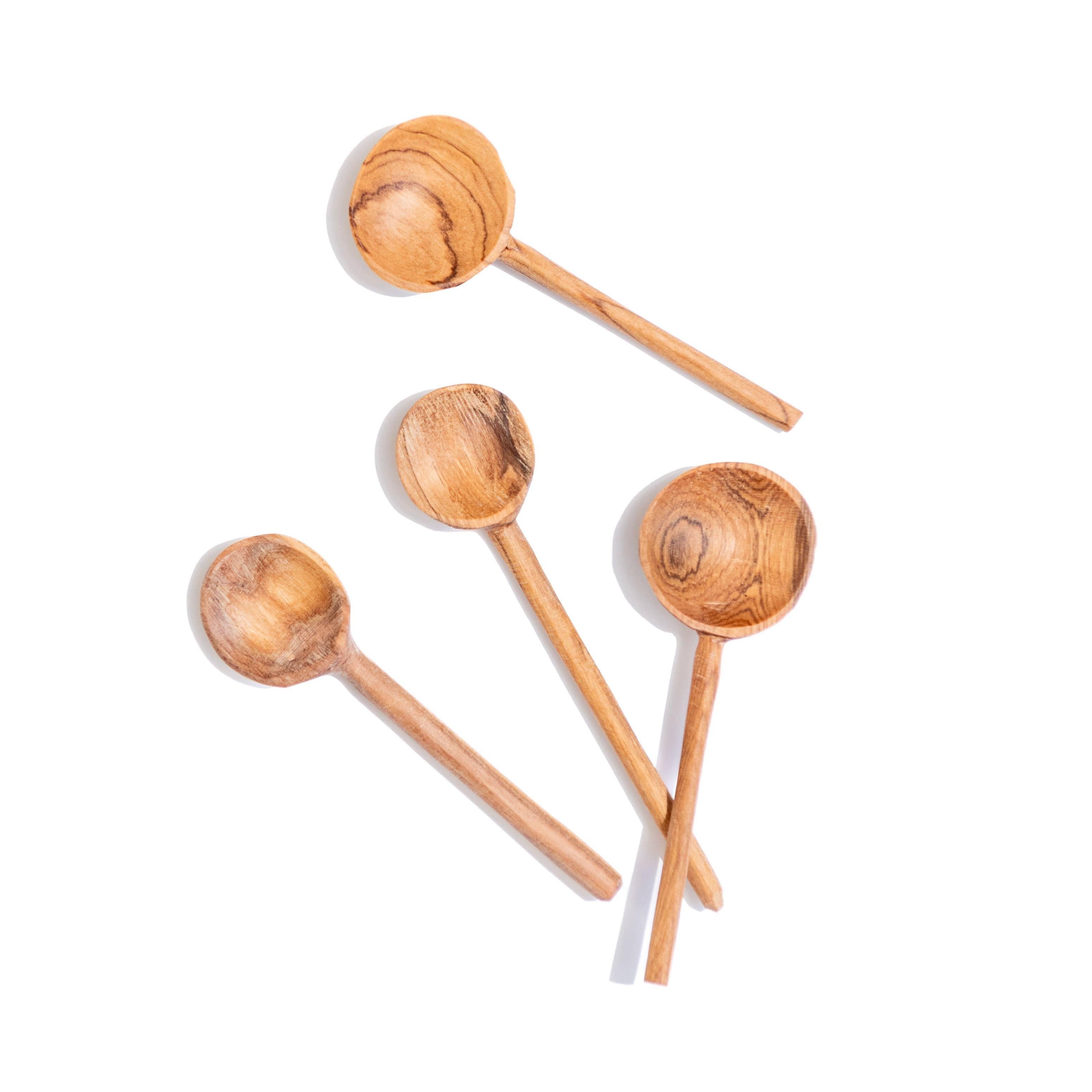 Hand-Carved Tea Spoon- Sold Individually
