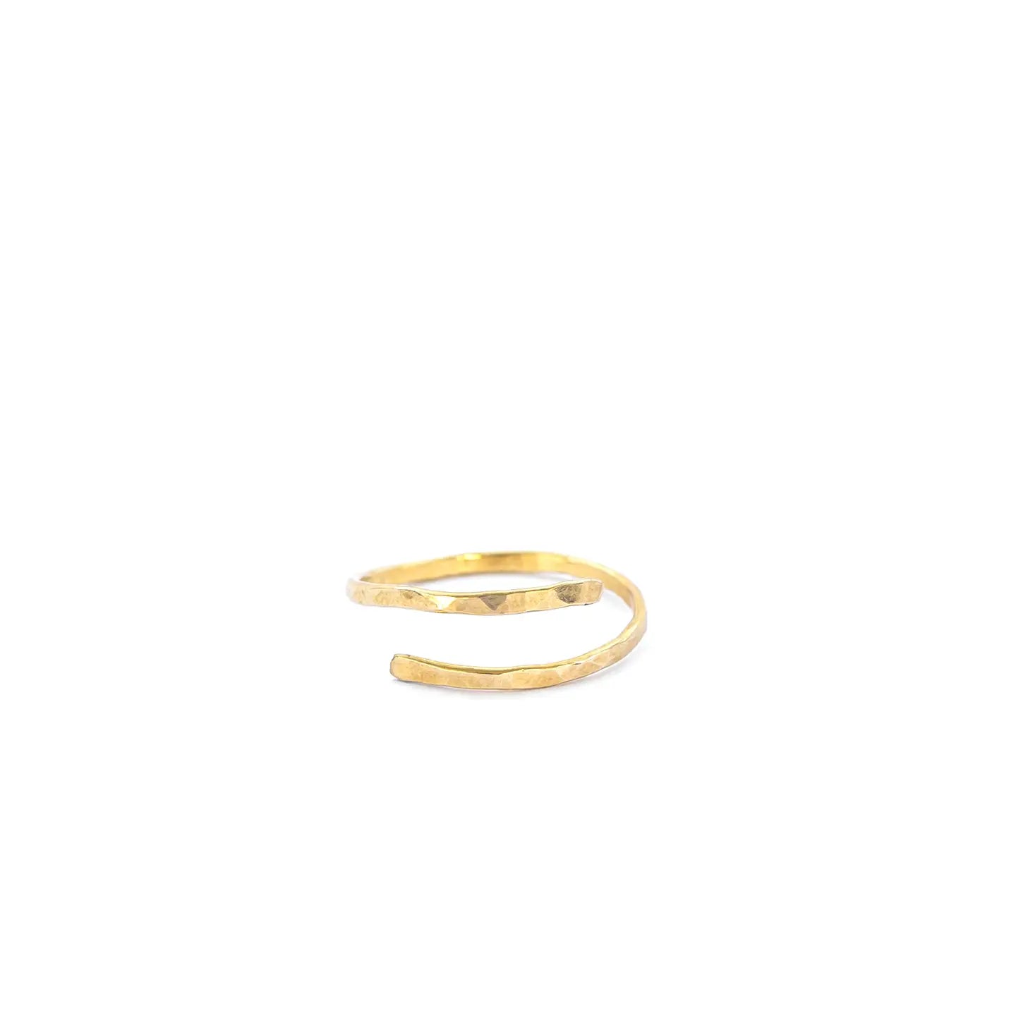 Hand-Hammered Wrap Ring- Assorted- Sold Individually