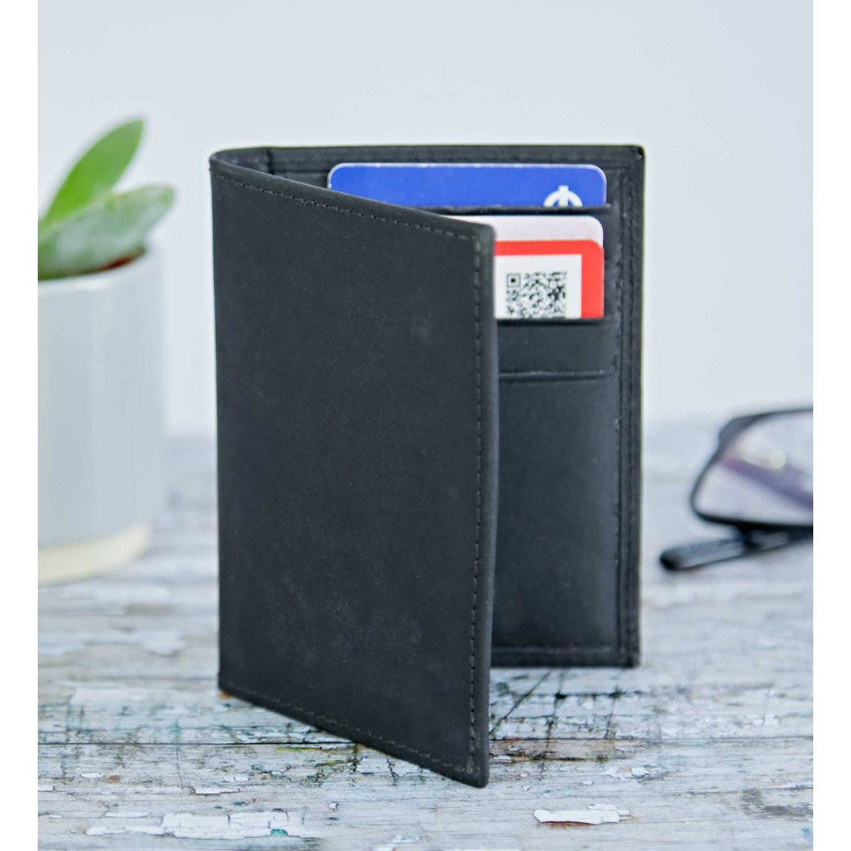 Handmade Buffalo Leather Credit Card Holder- Assorted Colors