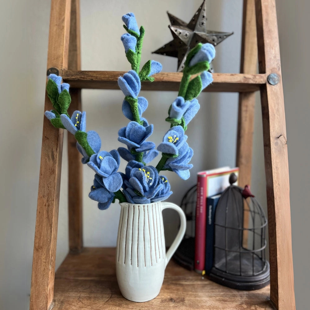 Handmade Felt Gladiolus- Assorted Colors- Sold Individually