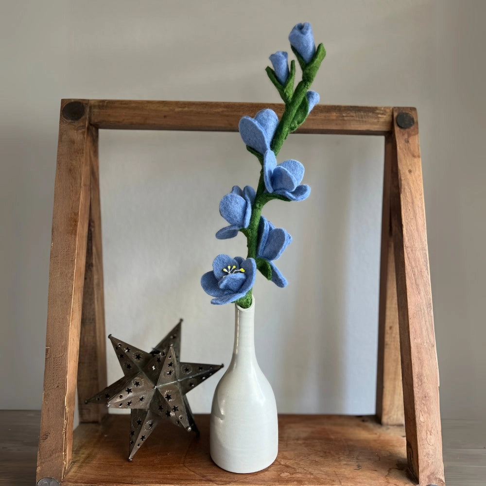 Handmade Felt Gladiolus- Assorted Colors- Sold Individually