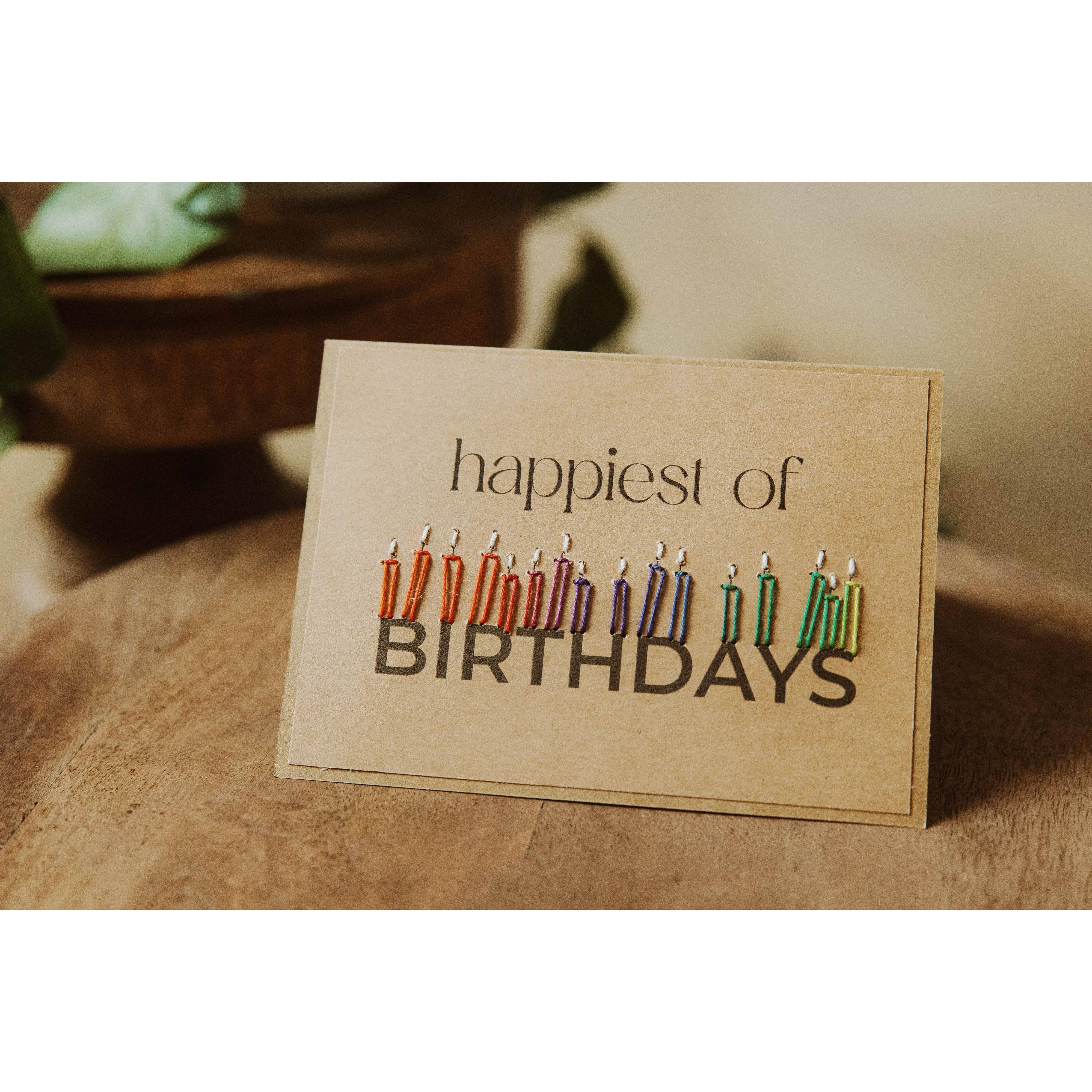 Happiest of Birthdays Greeting Card
