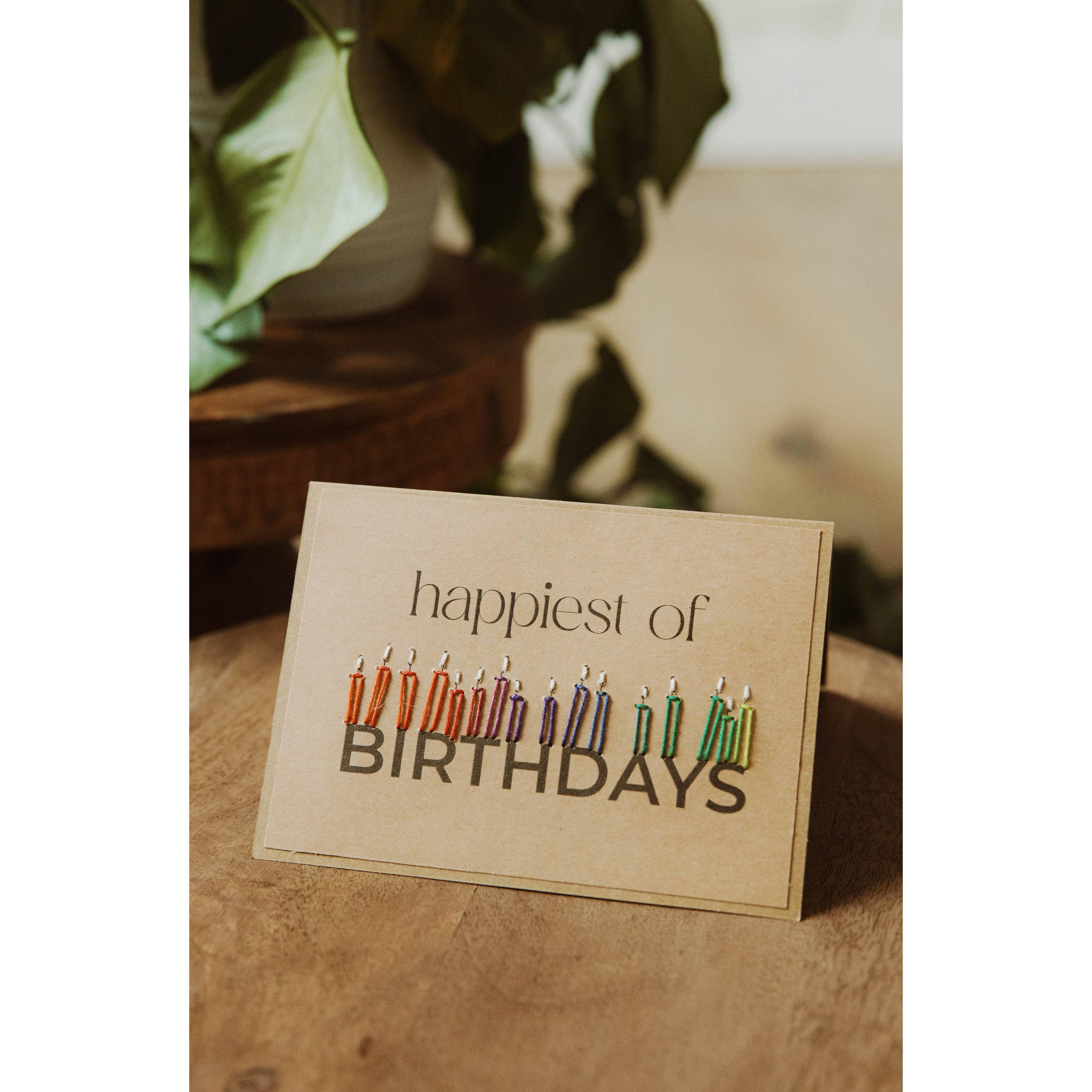 Happiest of Birthdays Greeting Card
