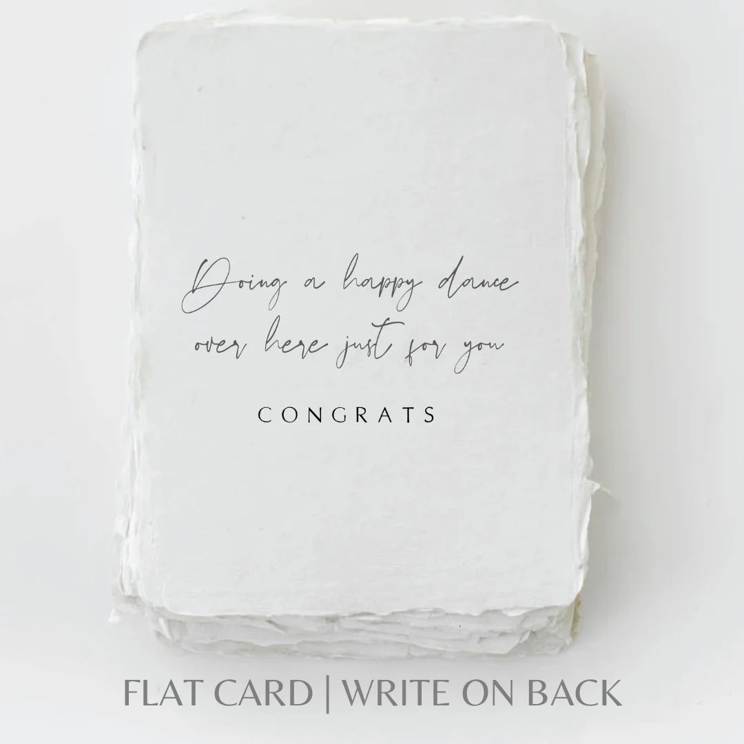 Happy Dance- Greeting Card