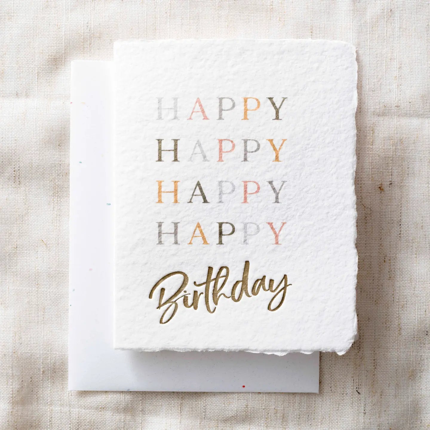 Happy Happy Happy Happy Birthday- Greeting Card