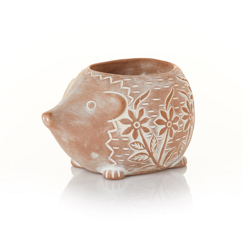 Happy Hedgehog Terracotta Planter (*Local Pickup/Local Delivery Only)