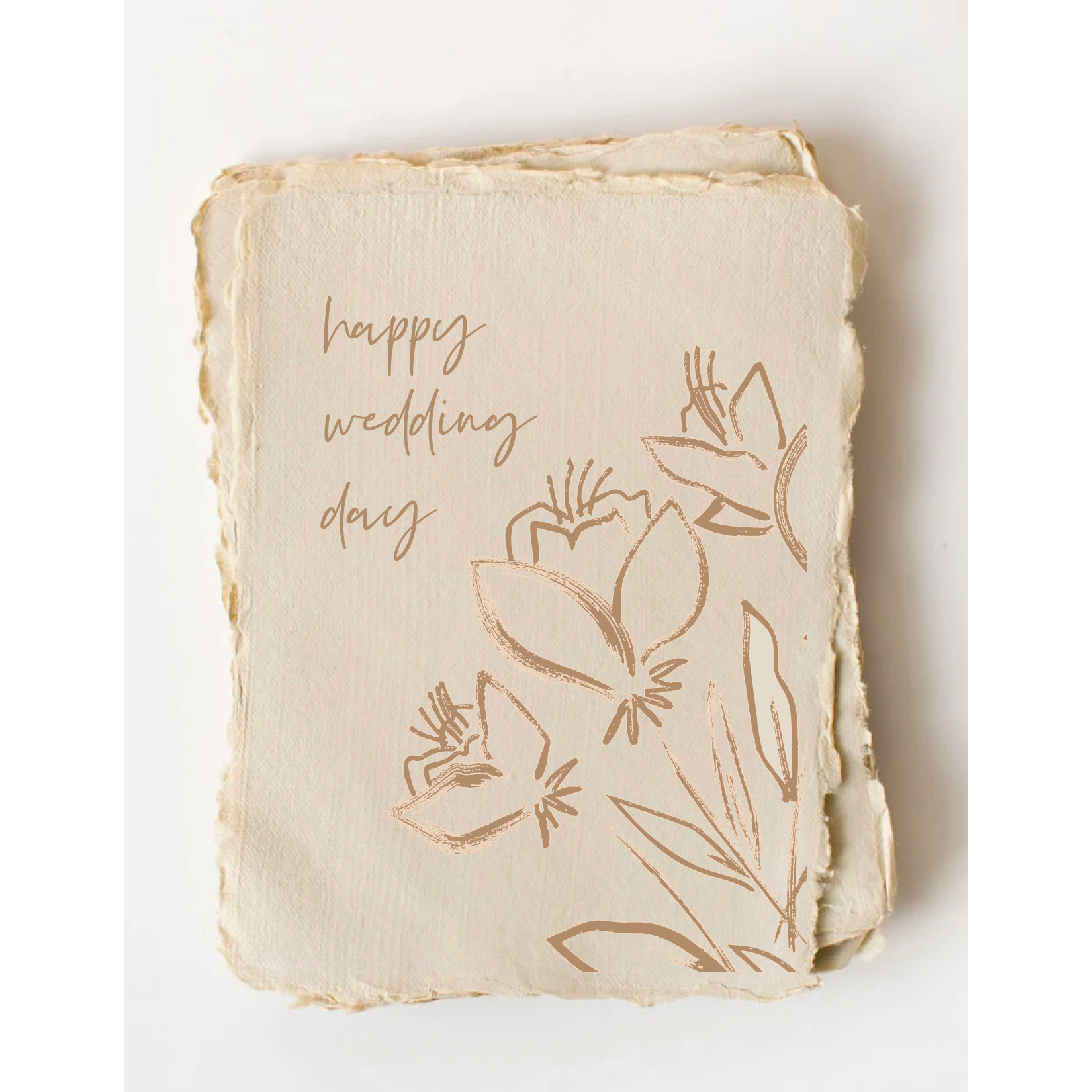 Happy Wedding Day- Greeting Card