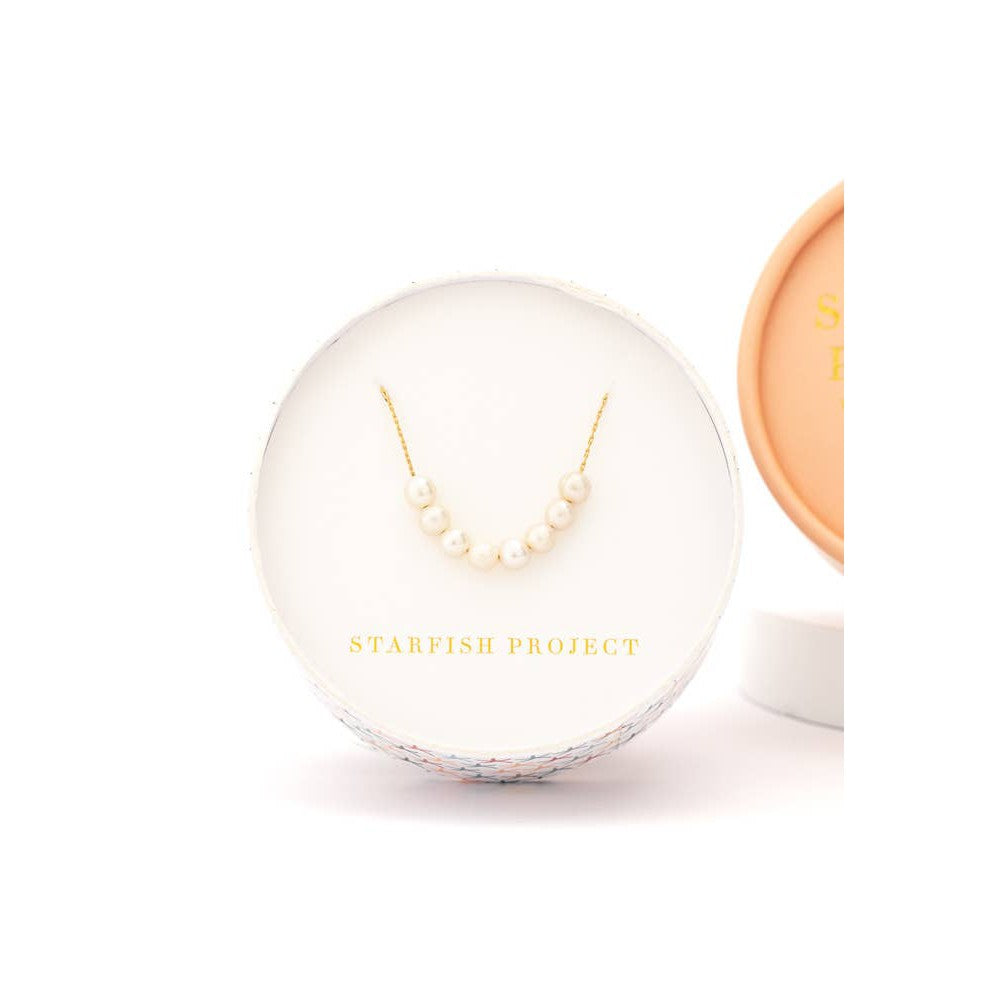 Harmony Pearl Cluster Necklace