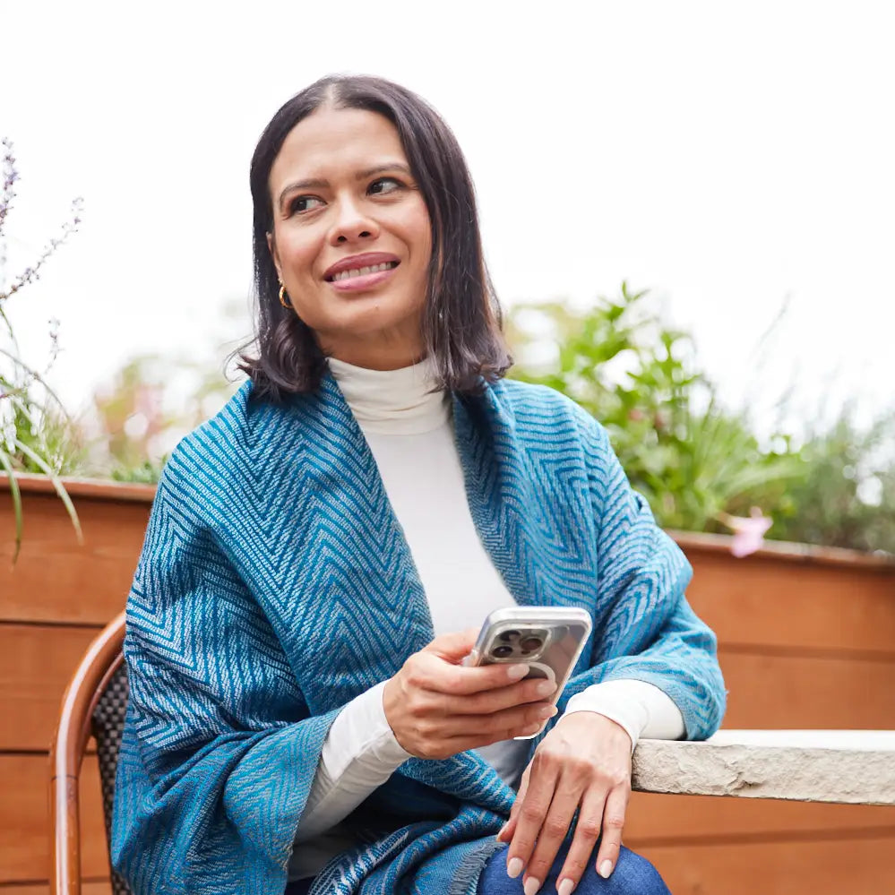 Hayden Herringbone Wrap/ Scarf- Assorted Colors