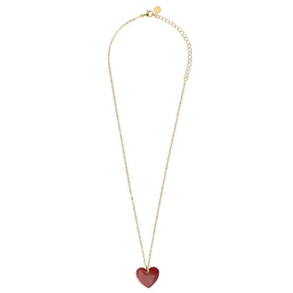 Heart Necklace- Assorted Colors- Sold Individually
