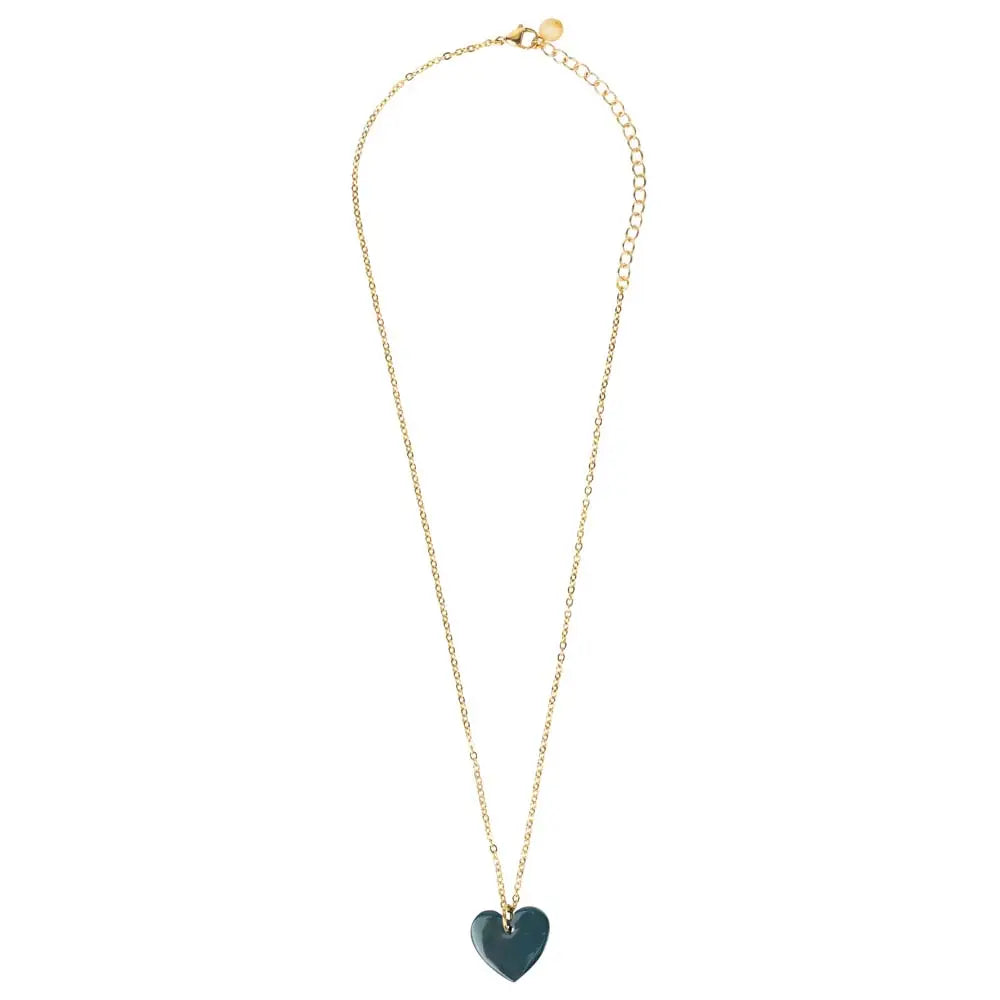 Heart Necklace- Assorted Colors- Sold Individually