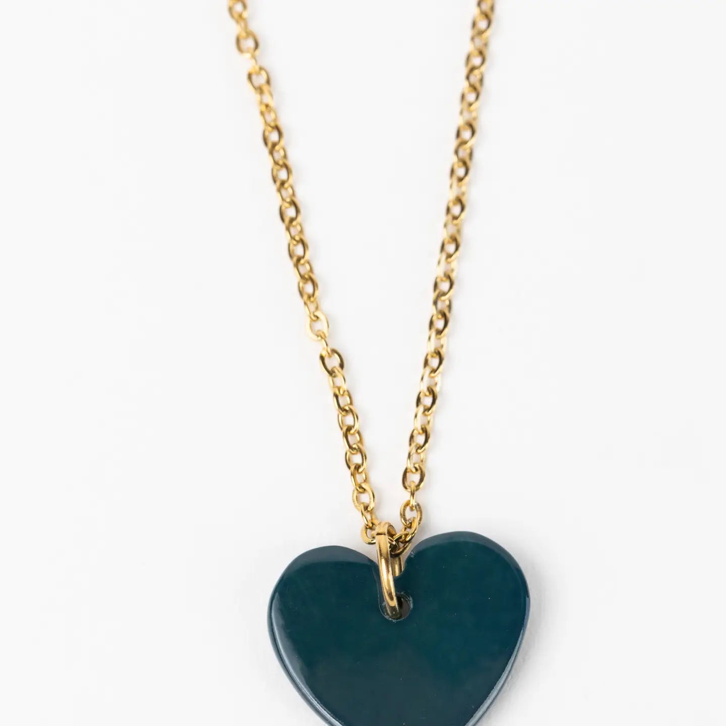 Heart Necklace- Assorted Colors- Sold Individually
