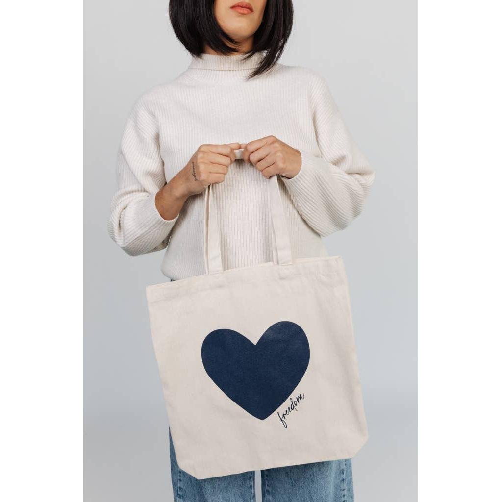 Heart for Freedom Tote