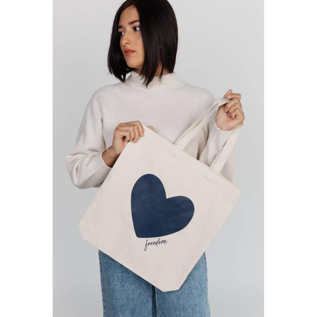 Heart for Freedom Tote