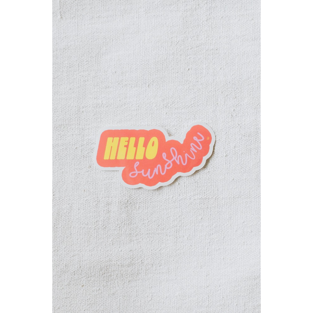 Hello Sunshine Sticker