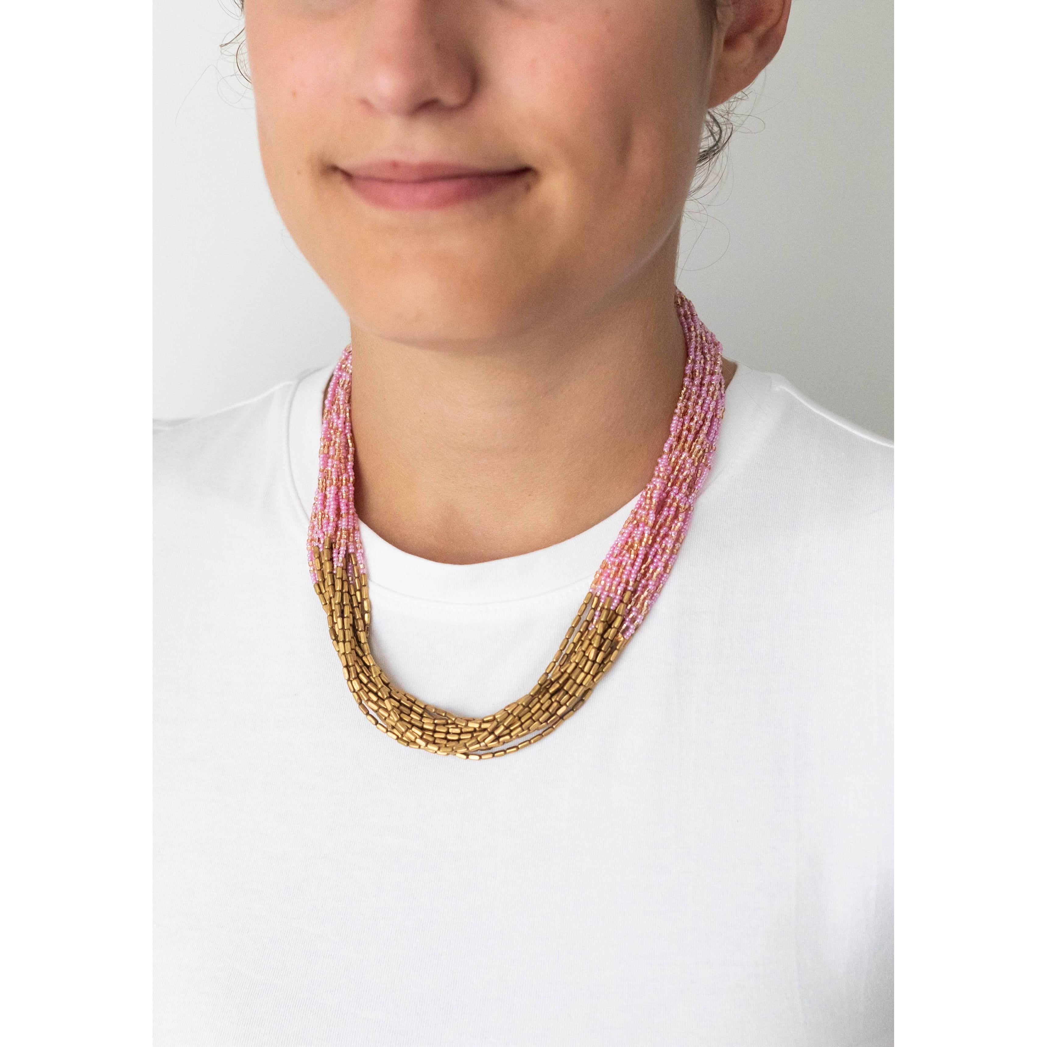 Hema Necklace - Hibiscus