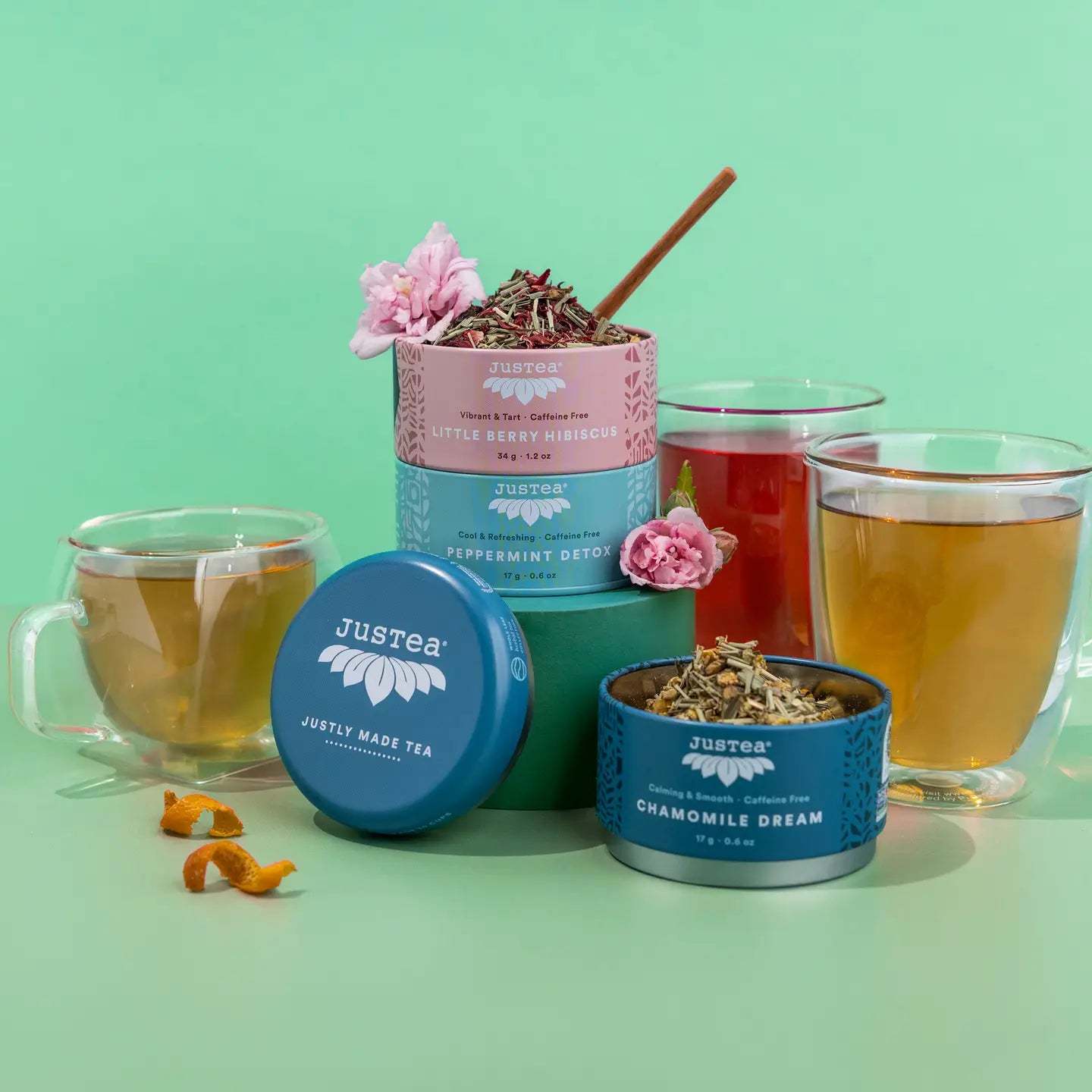 Herbal Loose Leaf Tea Trio