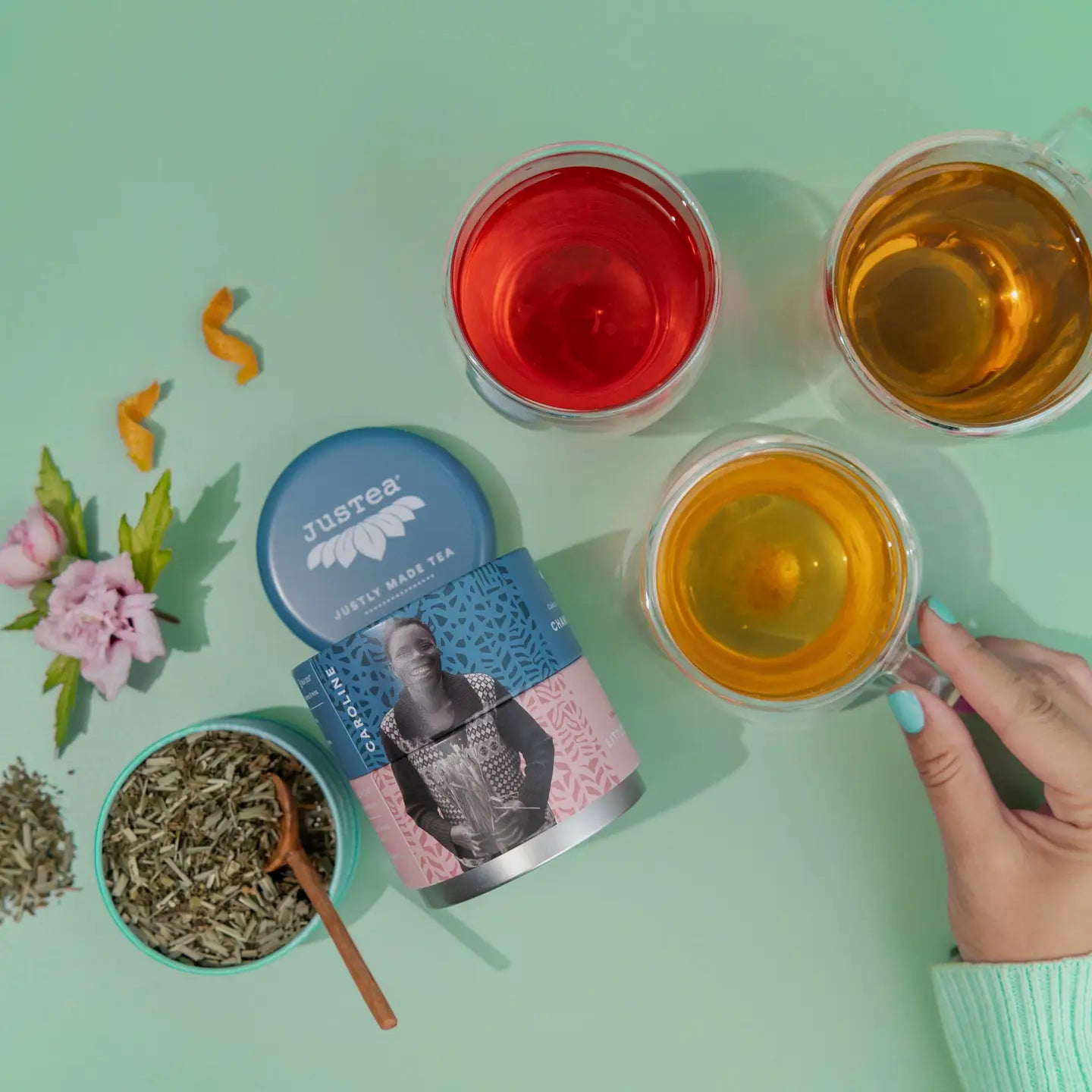 Herbal Loose Leaf Tea Trio