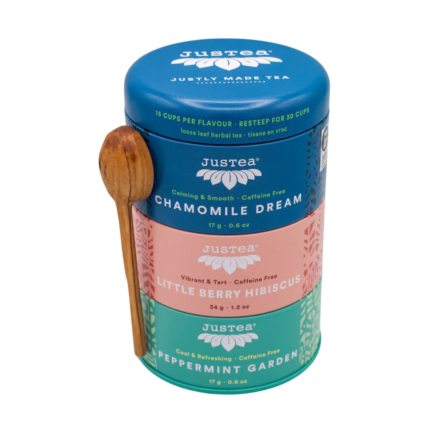 Herbal Loose Leaf Tea Trio