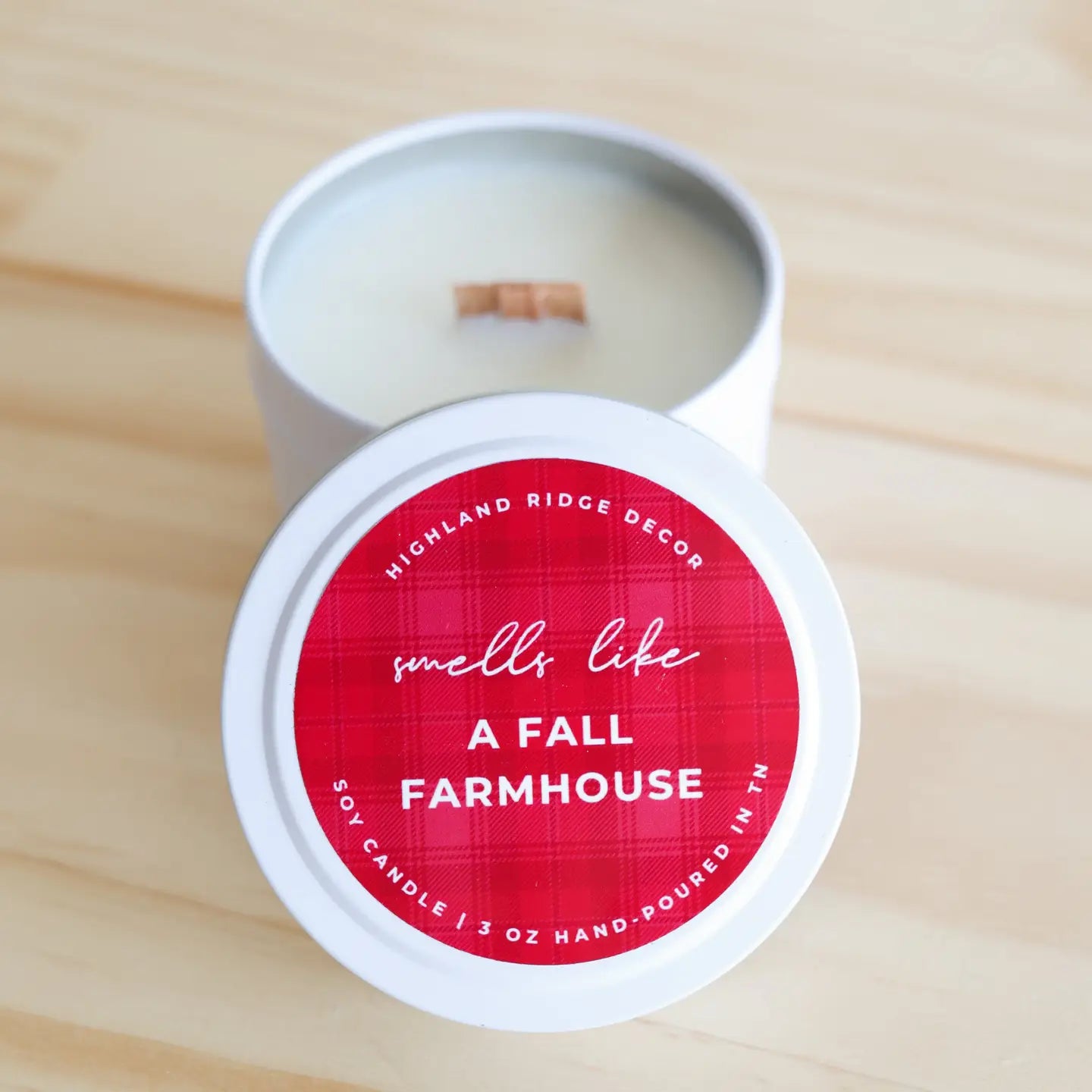Highland Ridge Fall Scented Candles- Assorted Scents- Assorted Sizes