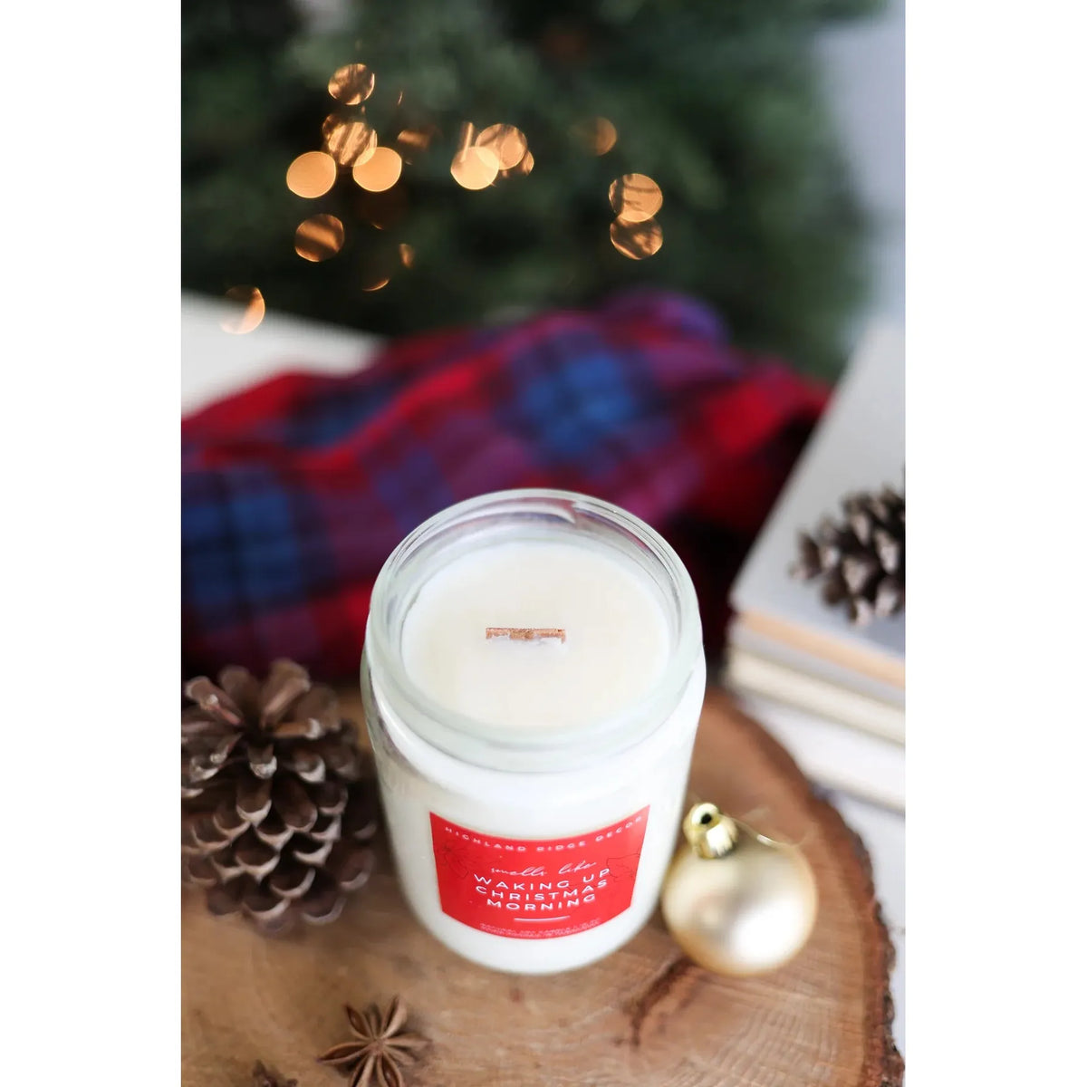 Highland Ridge Holiday Candles- Assorted Scents/Sizes- Sold Individually