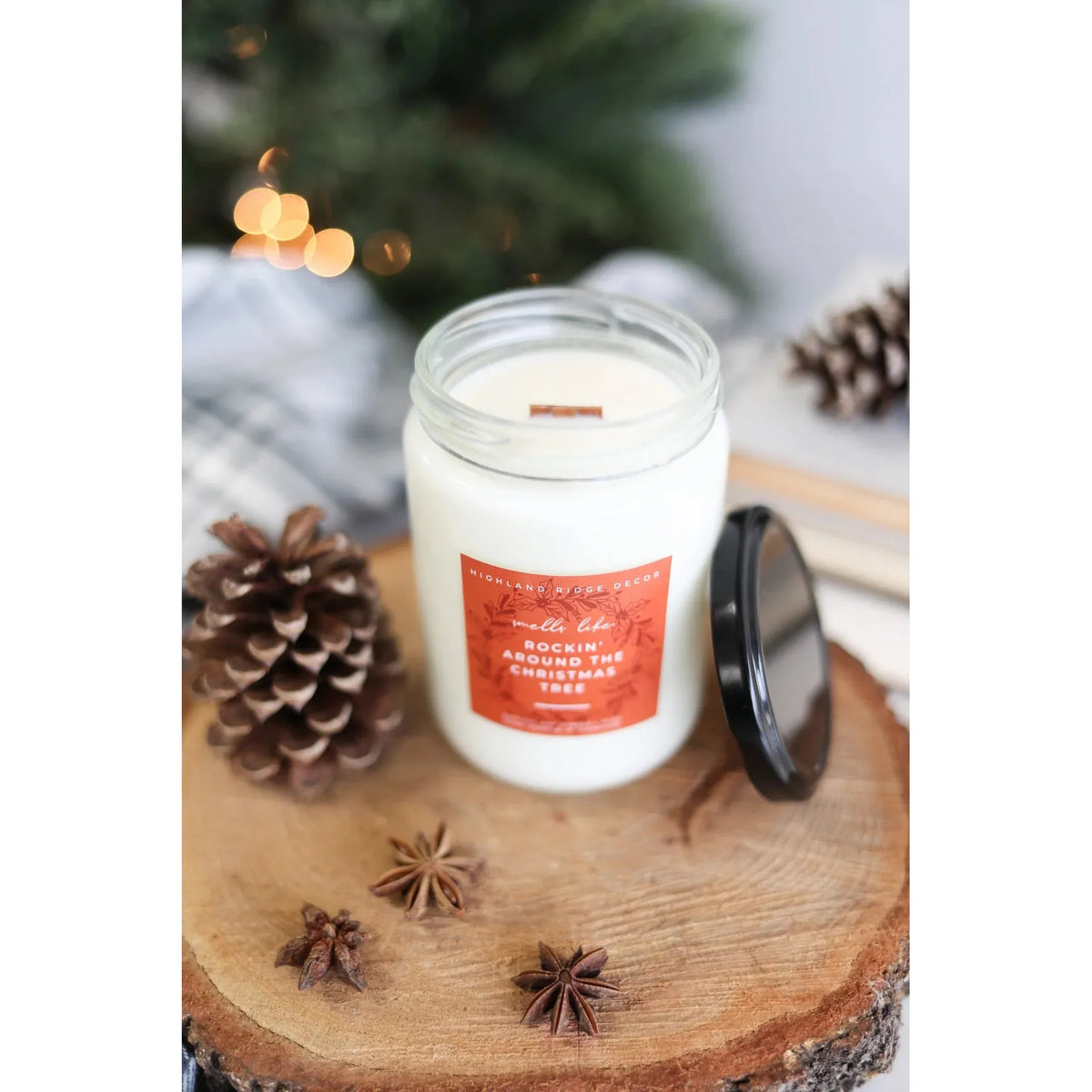 Highland Ridge Holiday Candles- Assorted Scents/Sizes- Sold Individually