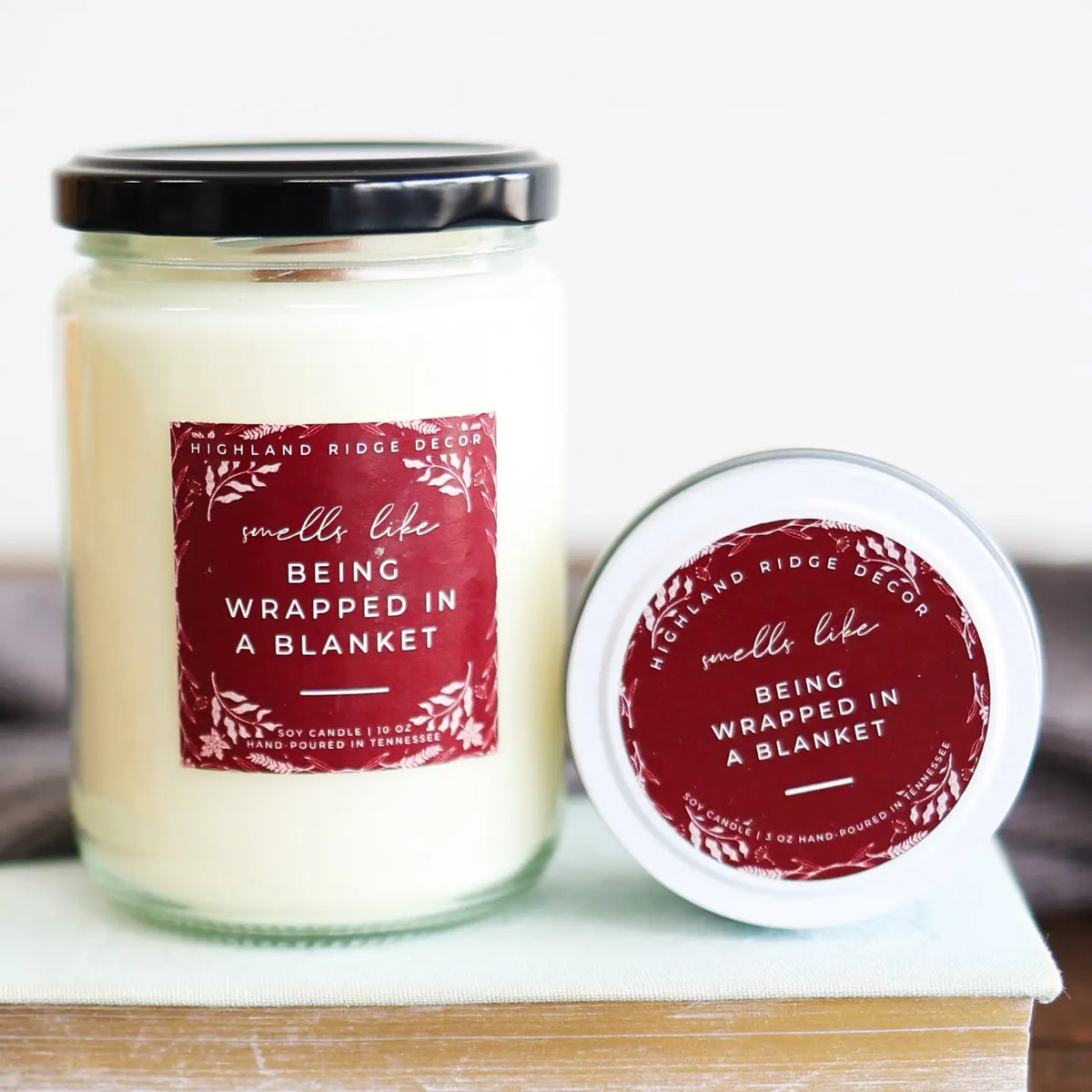 Highland Ridge Holiday Candles- Assorted Scents/Sizes- Sold Individually