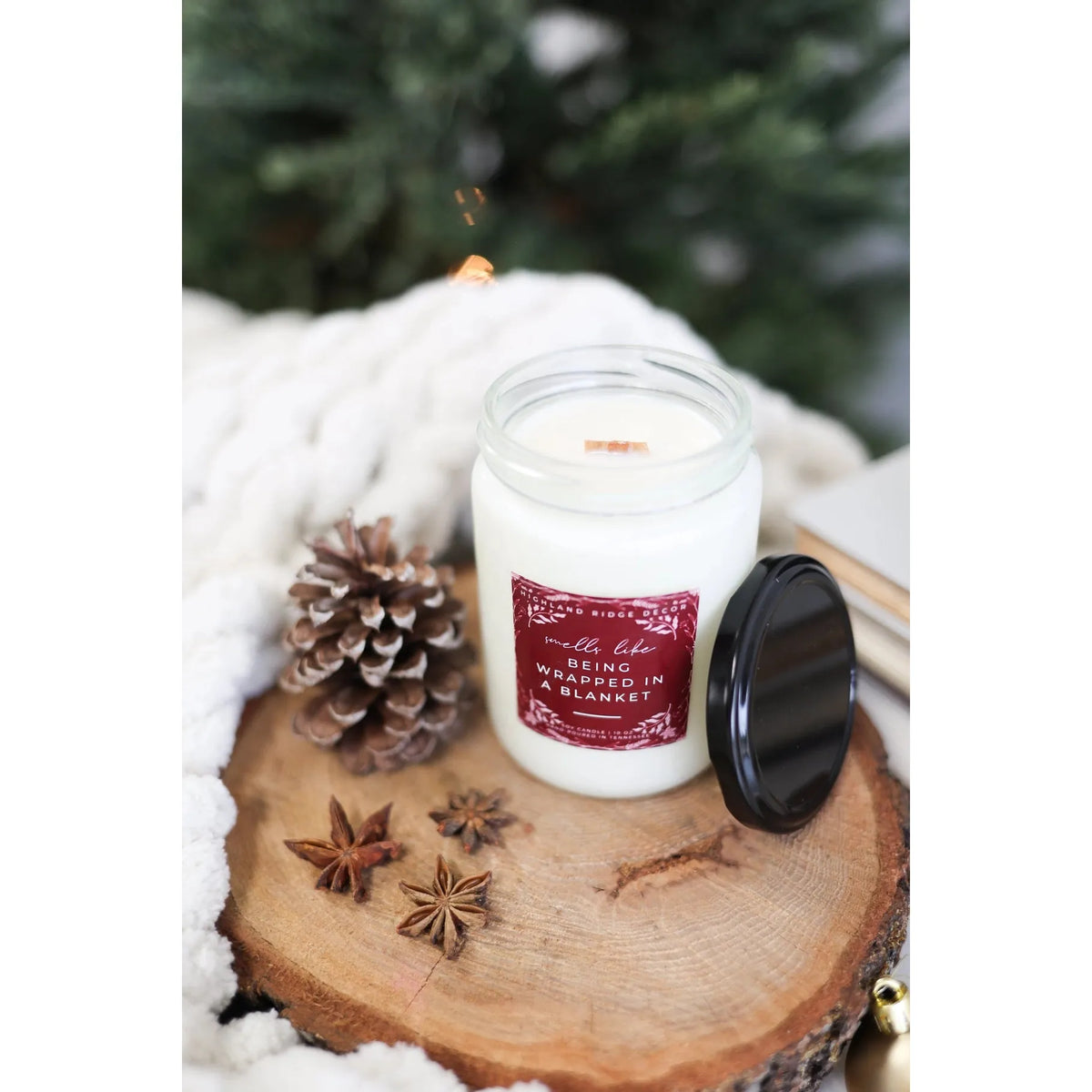 Highland Ridge Holiday Candles- Assorted Scents/Sizes- Sold Individually