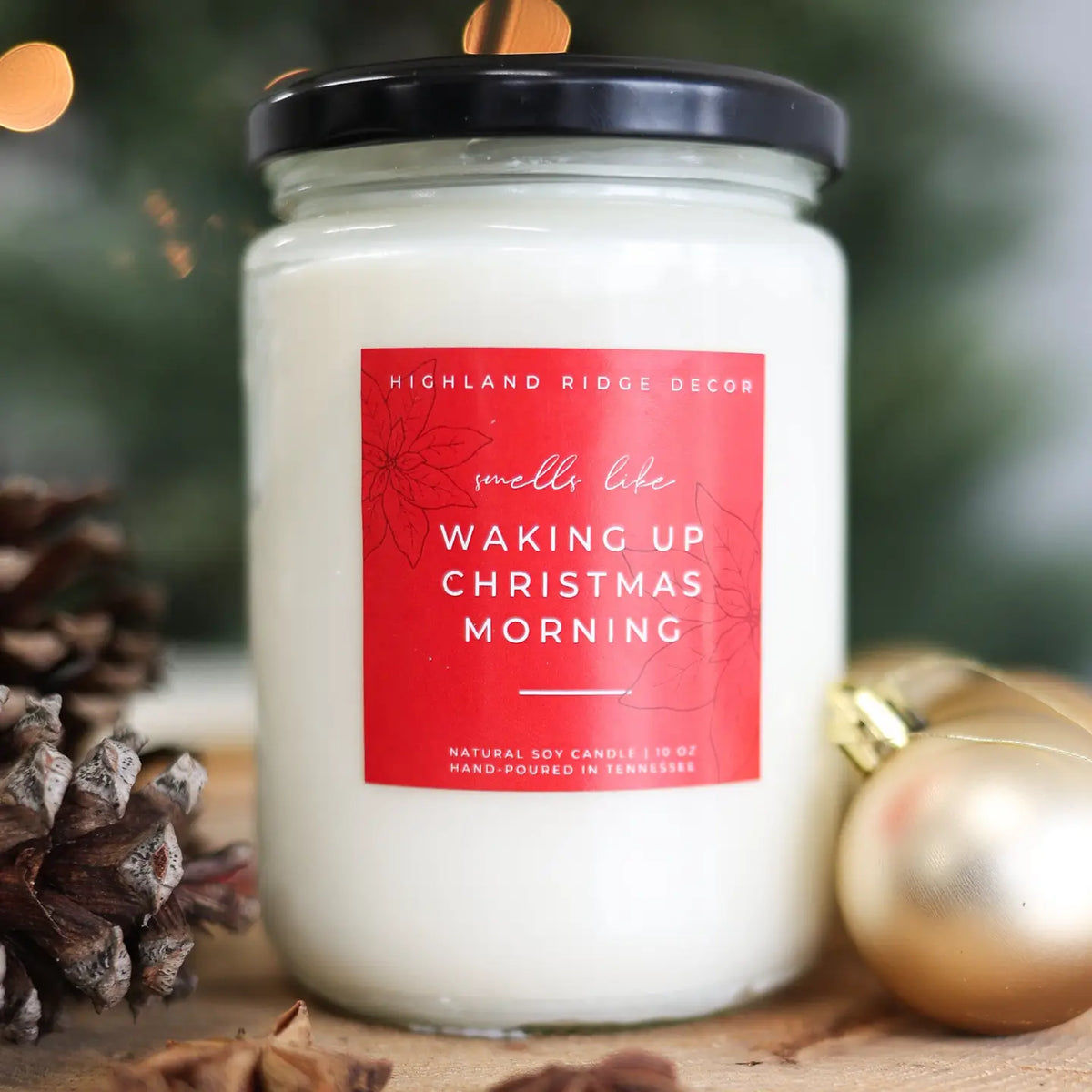 Highland Ridge Holiday Candles- Assorted Scents/Sizes- Sold Individually