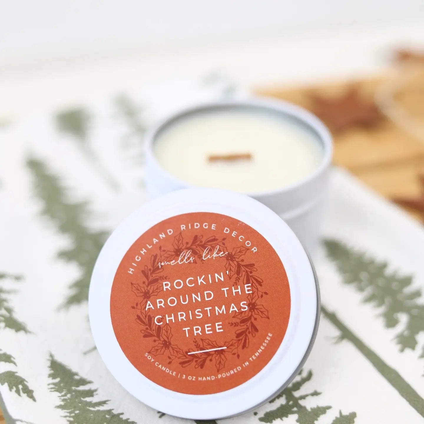 Highland Ridge Holiday Scented Candles- Assorted Scents/Sizes