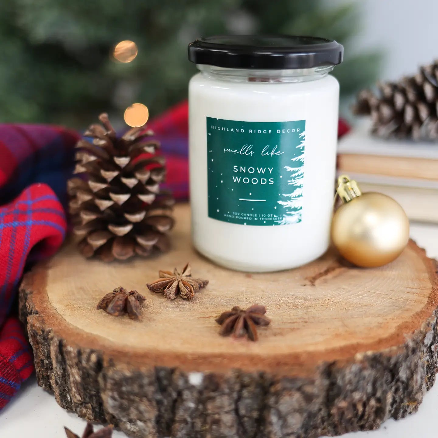 Highland Ridge Holiday Scented Candles- Assorted Scents/Sizes