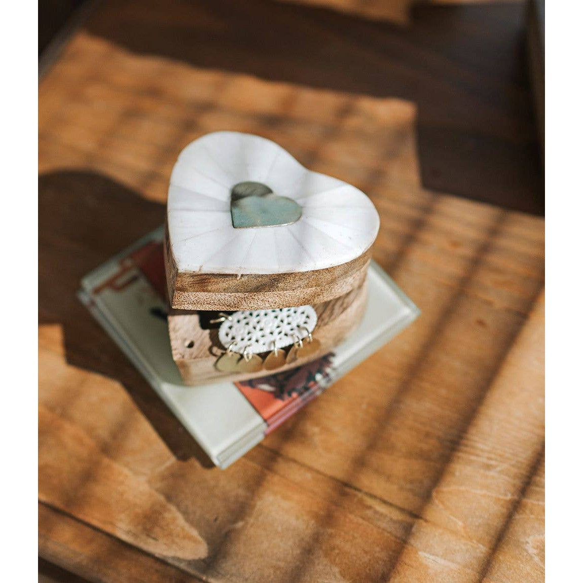 Hinged Heart Box