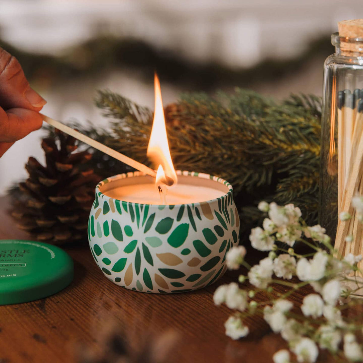 Holiday Love Heals 4oz Candle- Assorted Scents- Sold Individually
