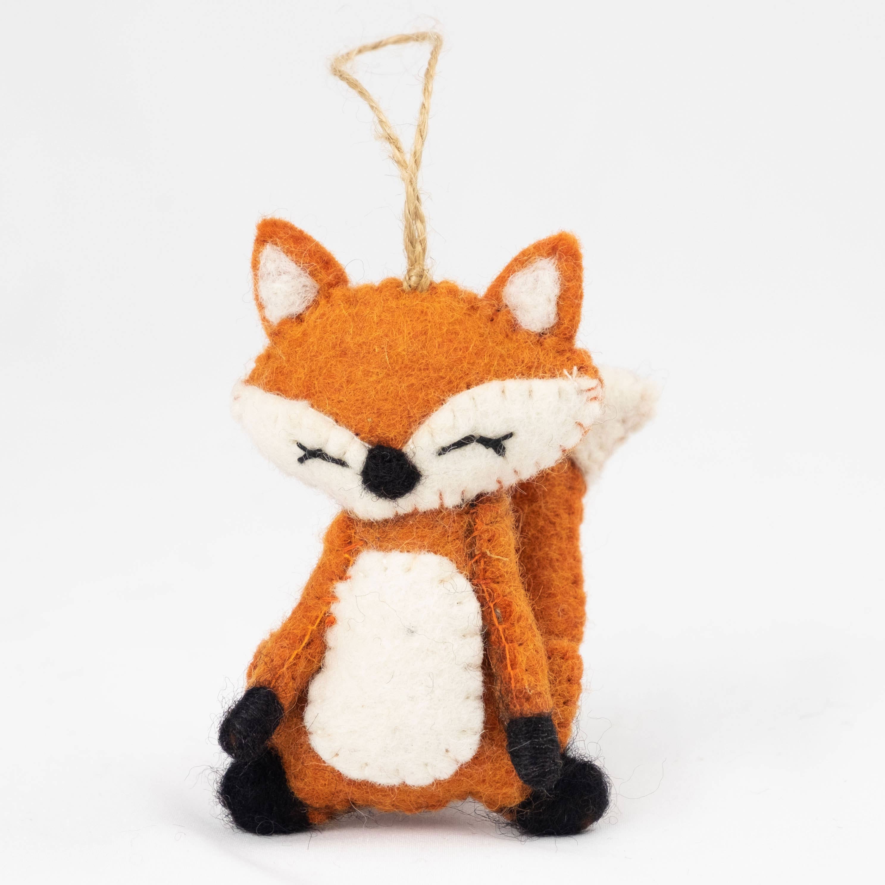 Holiday Ornament Forest Animal Red Fox