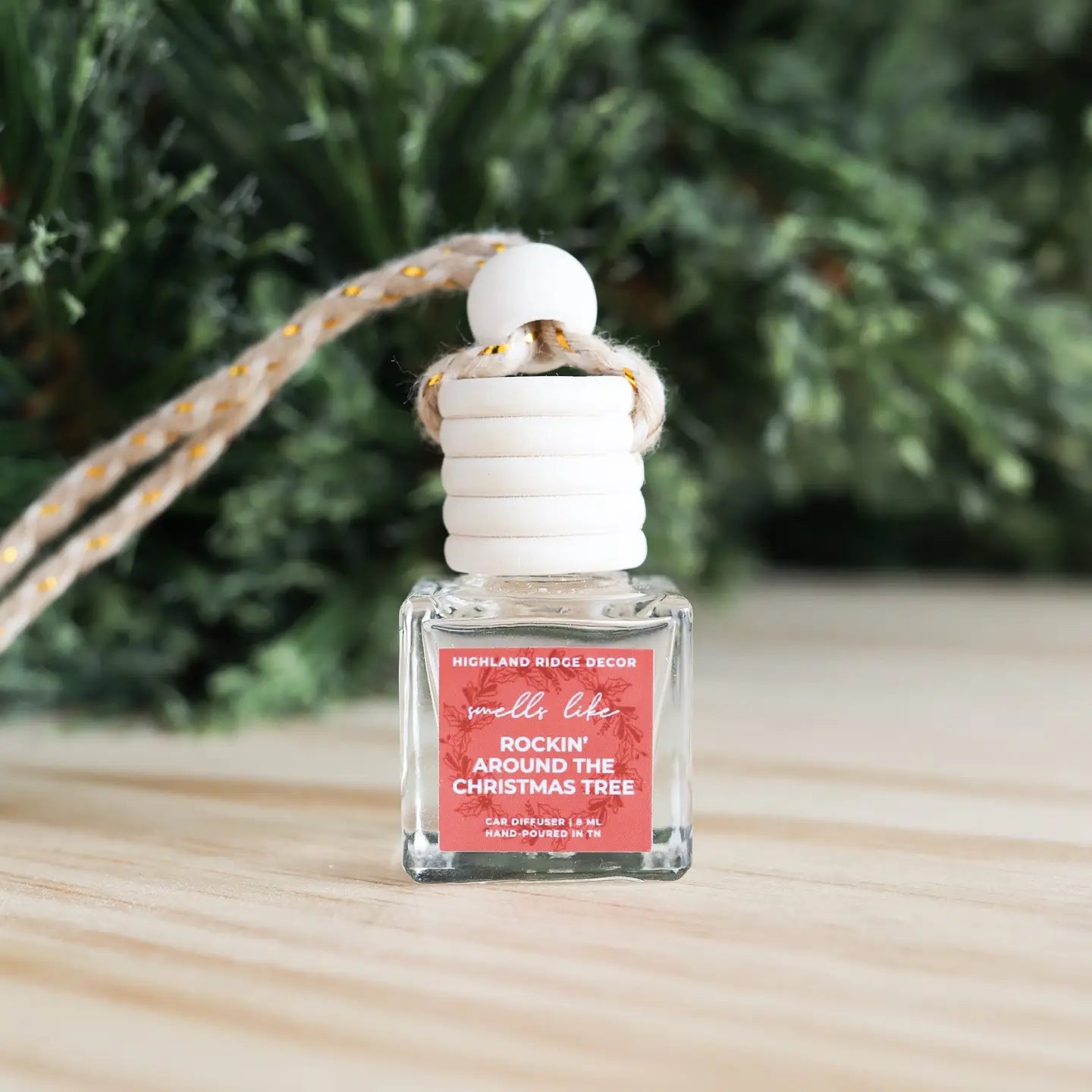 Holiday Scented Car Diffuser- Assorted Scents- Sold Individually