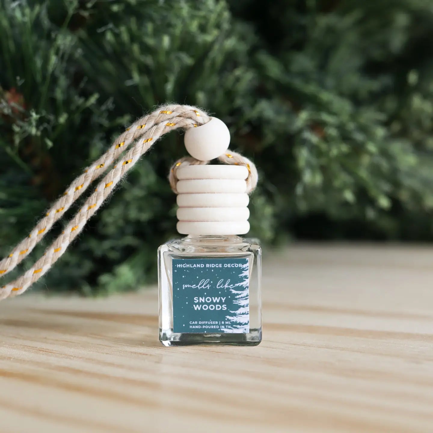 Holiday Scented Car Diffuser- Assorted Scents- Sold Individually