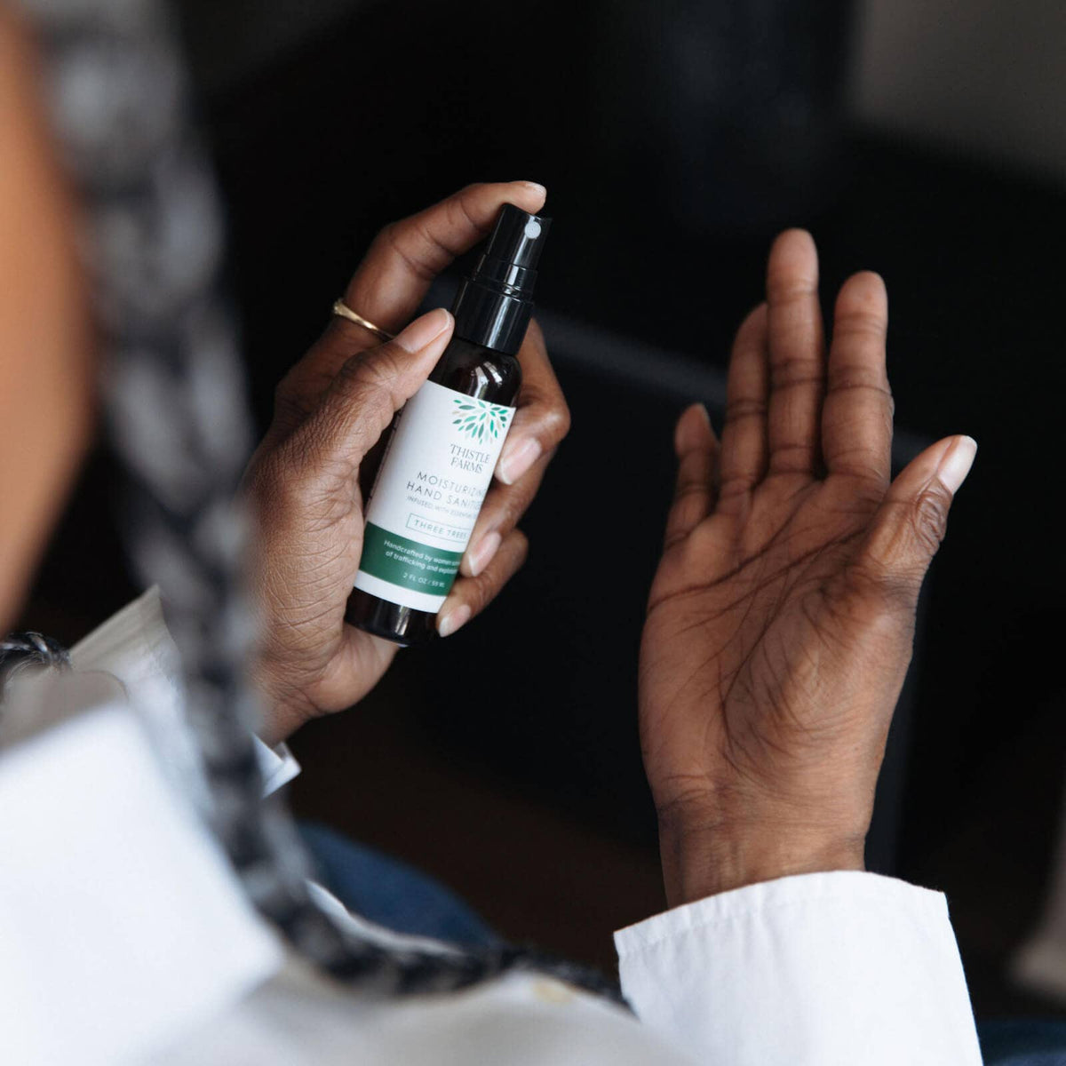 Holiday Three Trees Moisturizing Hand Sanitizer