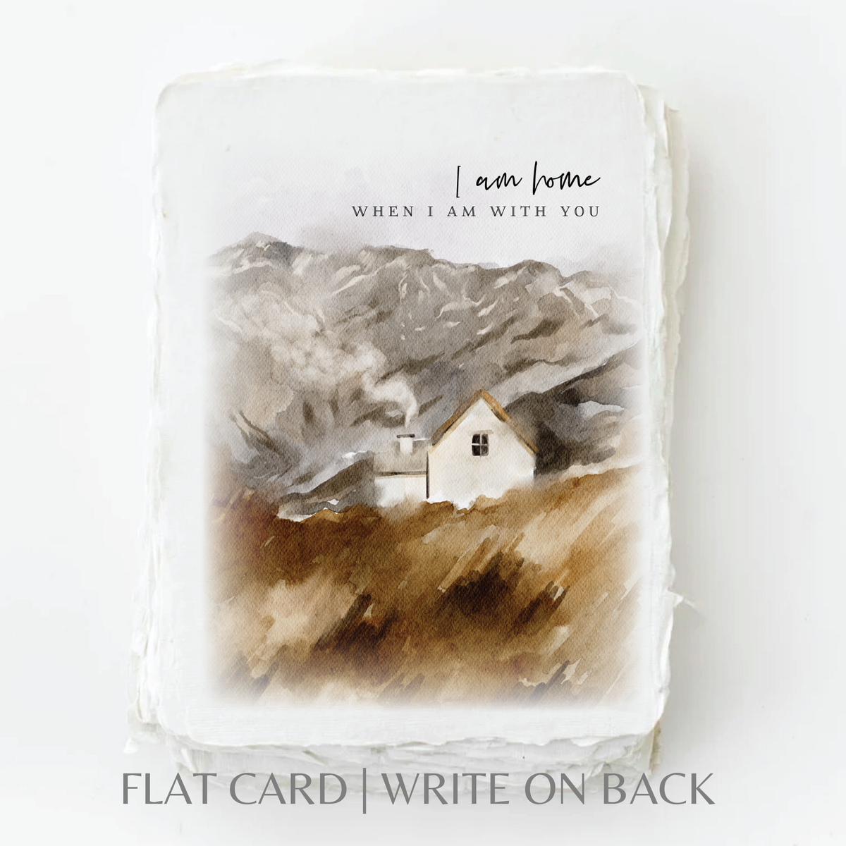 Home With You- Greeting Card