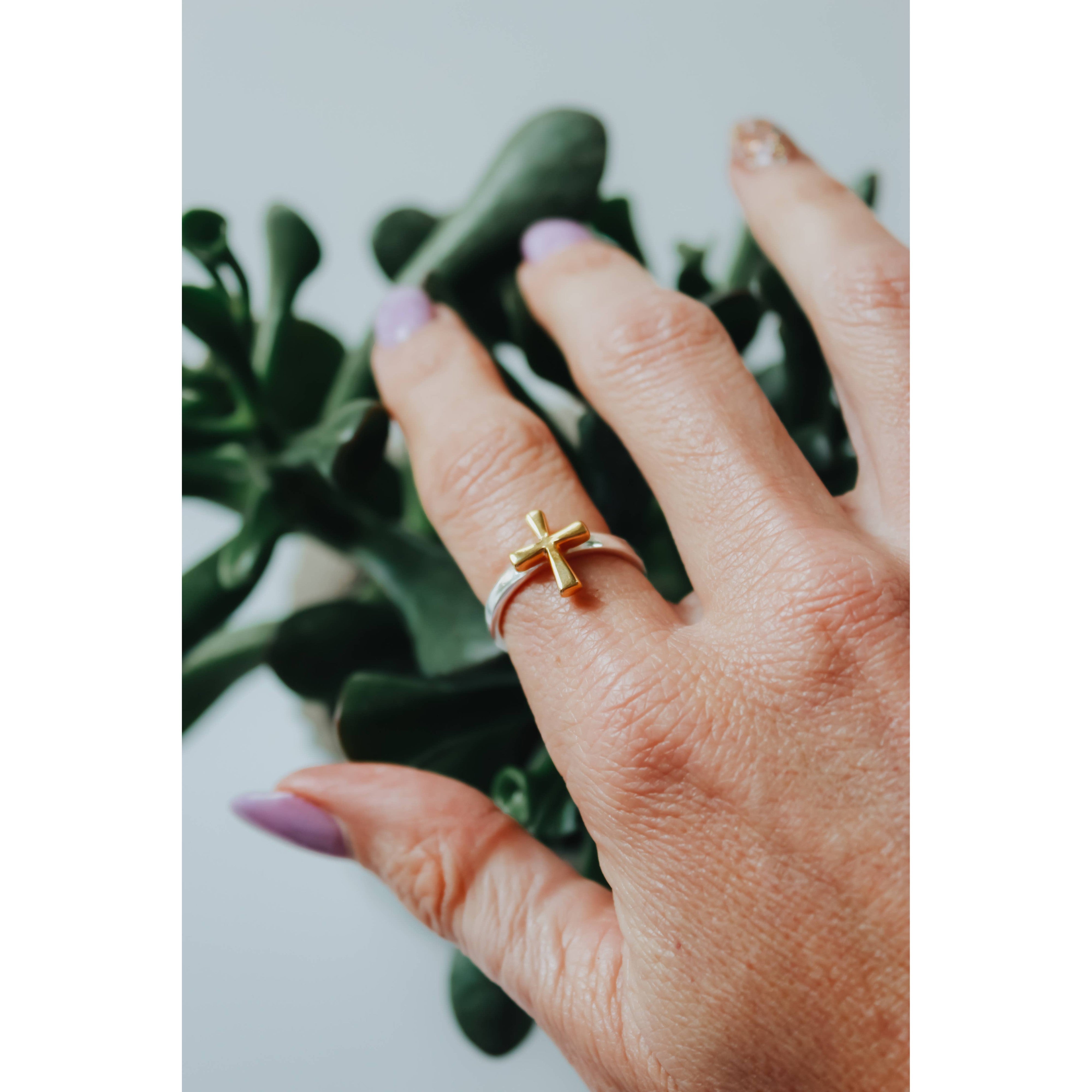 Honor Ring - Gold & Sterling Silver- Assorted Sizes