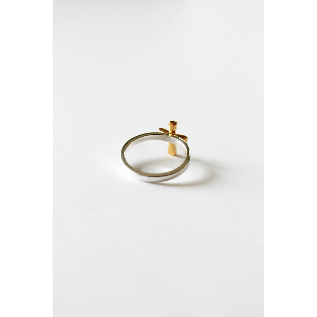 Honor Ring - Gold & Sterling Silver- Assorted Sizes