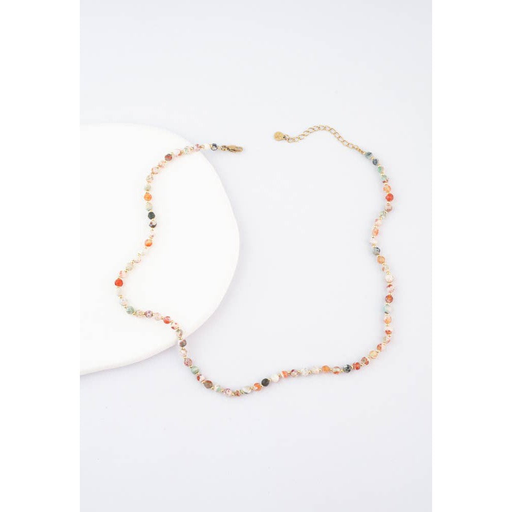 Hope Strand Hand-Beaded Necklace