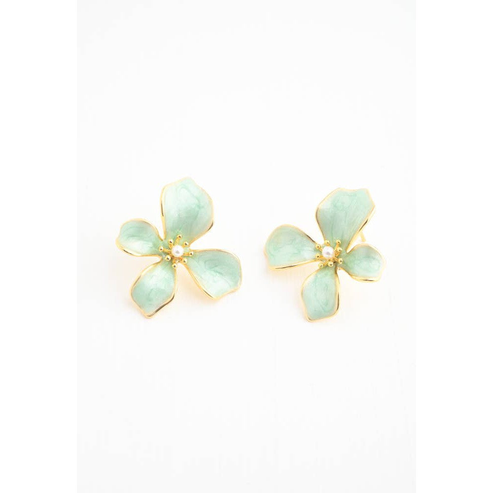 Hope in Bloom Flower Earrings- Assorted Colors