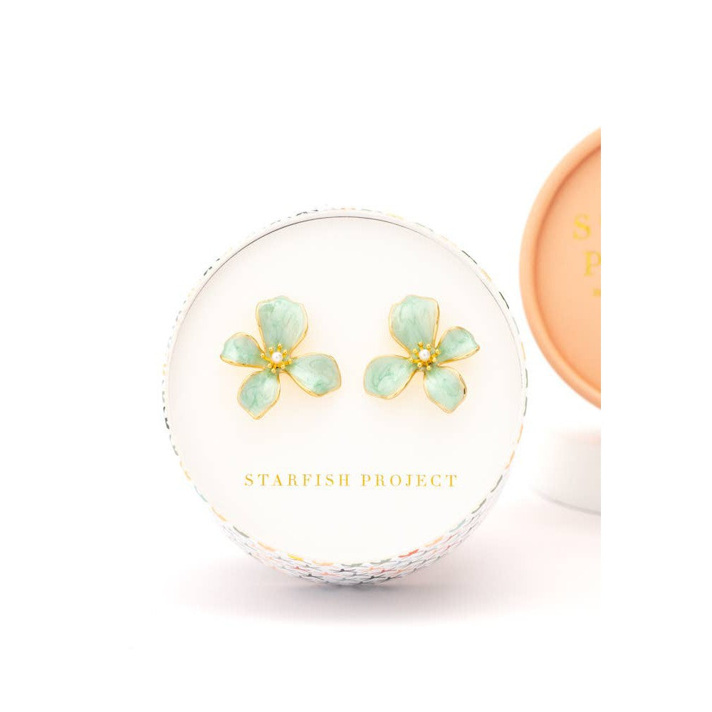 Hope in Bloom Flower Earrings- Assorted Colors