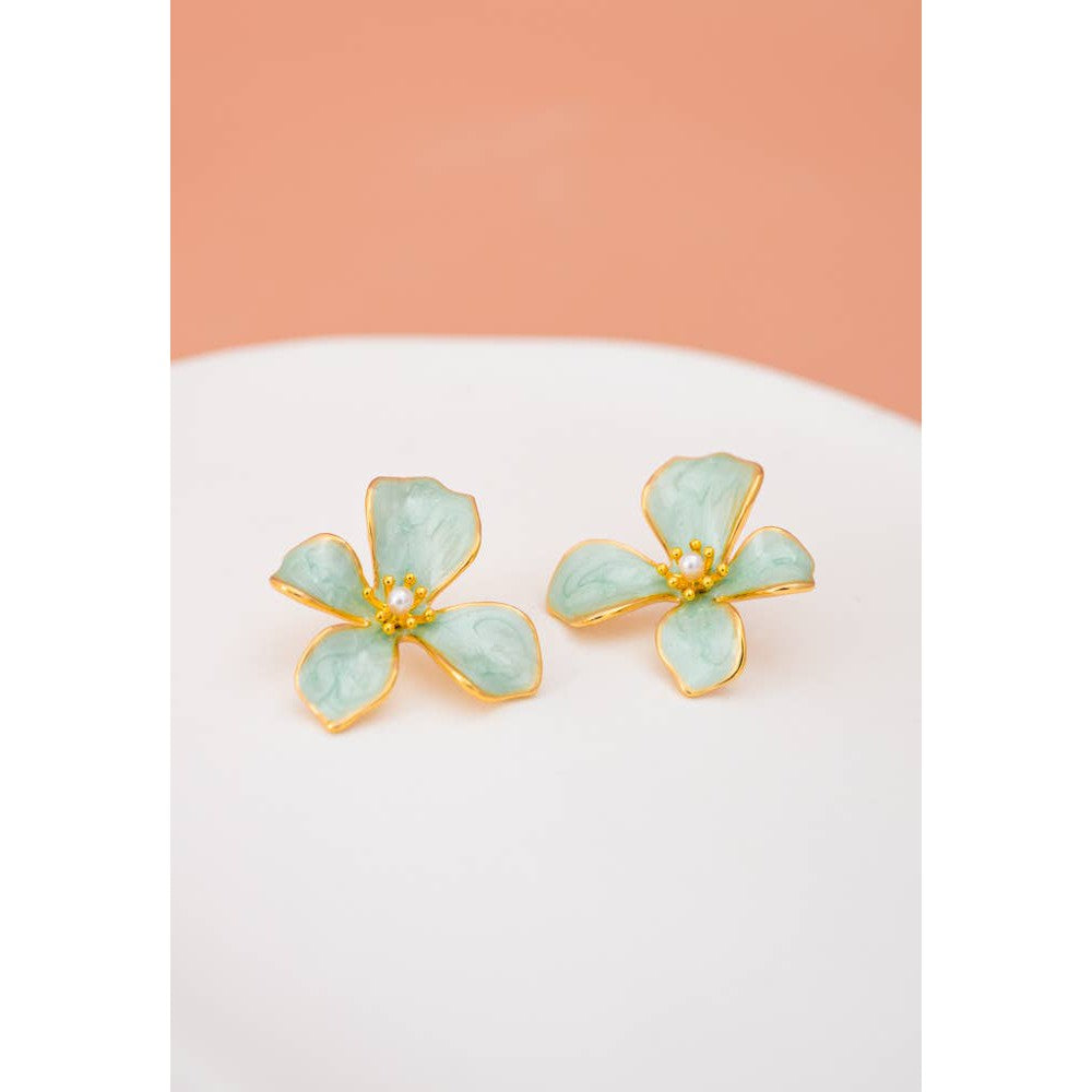 Hope in Bloom Flower Earrings- Assorted Colors