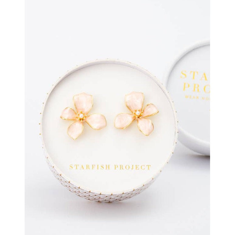 Hope in Bloom Flower Earrings- Assorted Colors