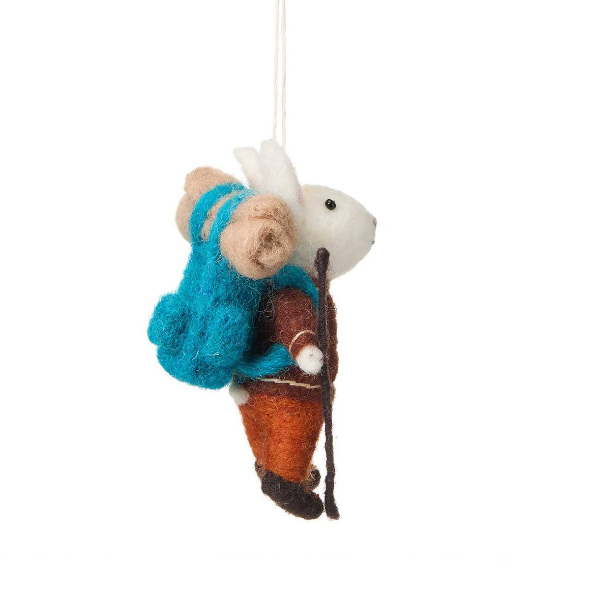 Hoppy Trails Bunny Ornament