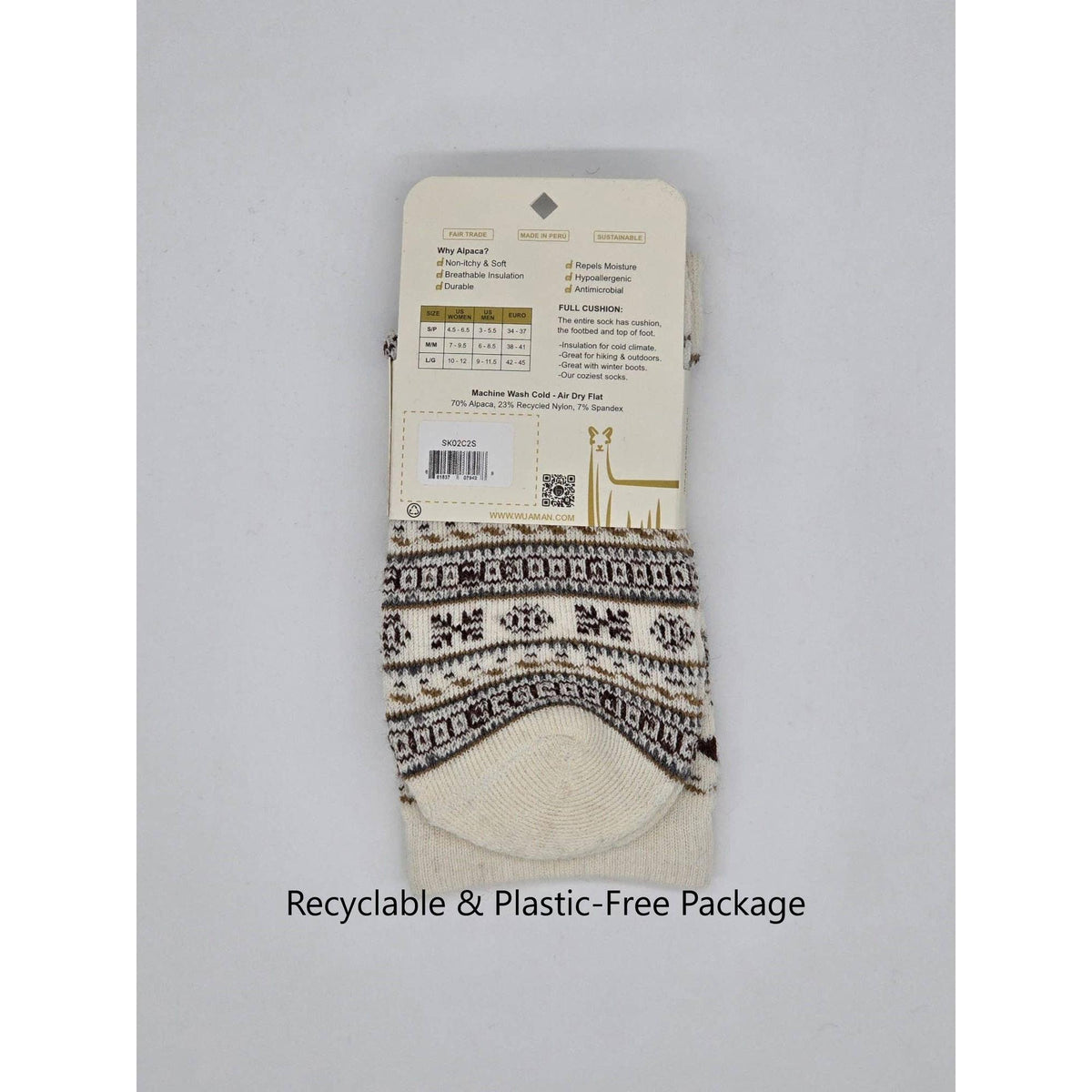 Horizon Alpaca Socks - Assorted Colors/Assorted Sizes- Sold Individually