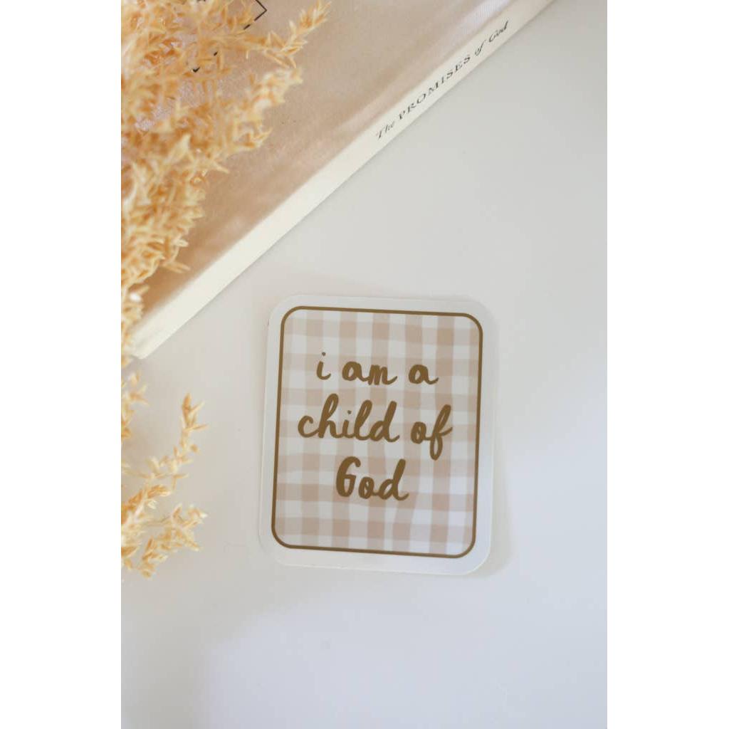 I Am A Child of God Sticker