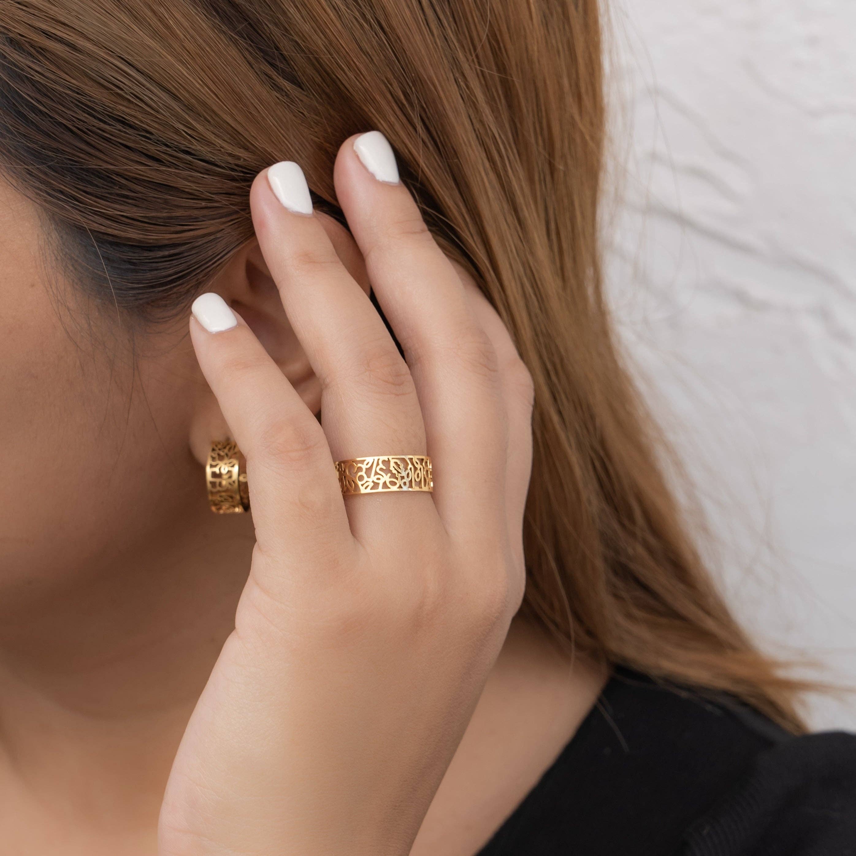 I Am Brave Ring Band- Assorted- Sold Individually