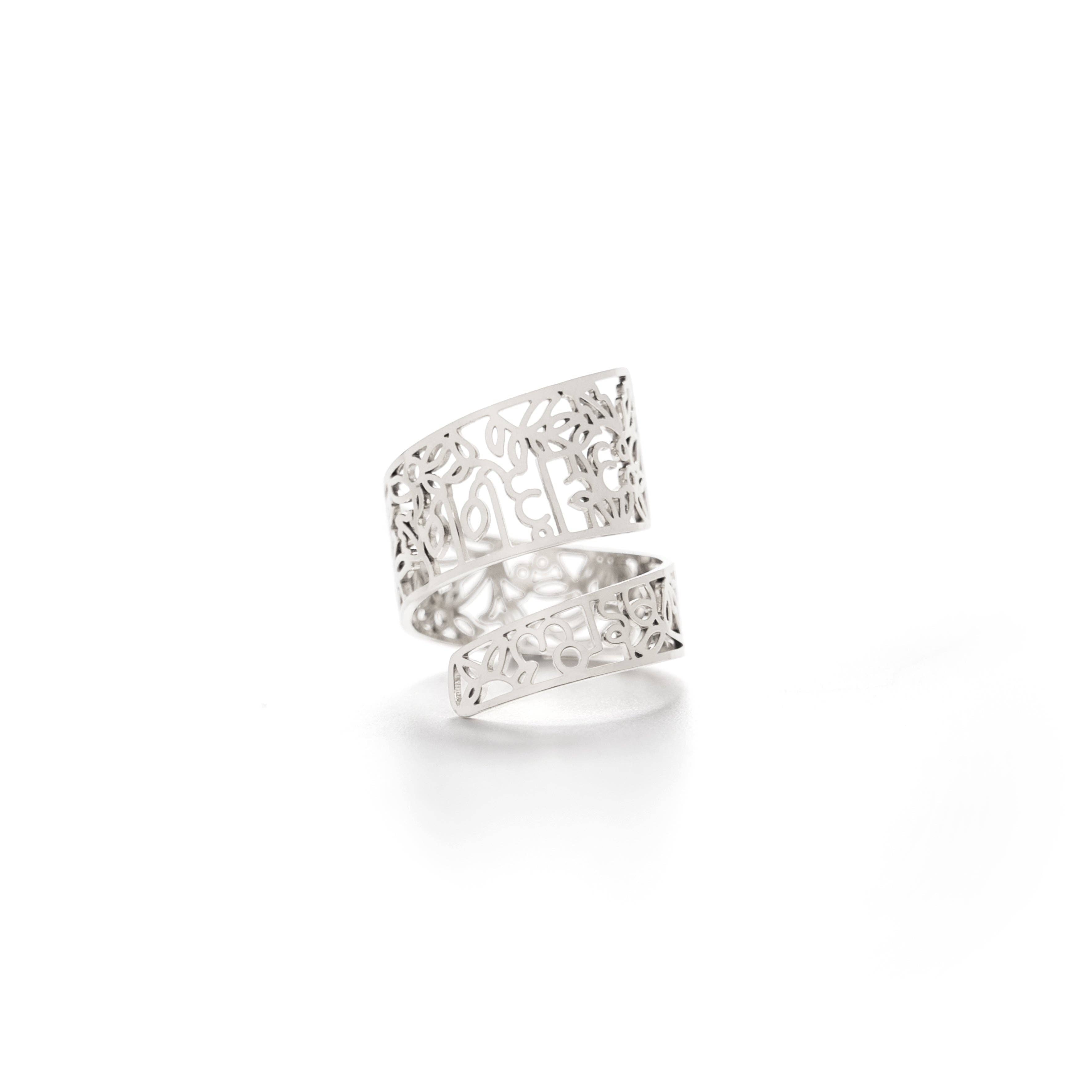 I Am Brave Wrapped Ring- Assorted